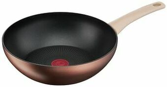 Makro Tefal Wokpan Eco respect Ø 28 cm zwart/koper aanbieding