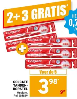 Trafic Colgate Tandenborstel aanbieding