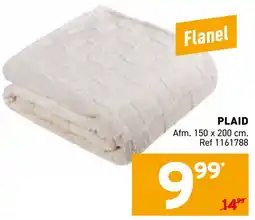 Trafic Plaid aanbieding