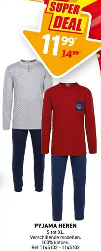 Trafic Pyjama Heren aanbieding