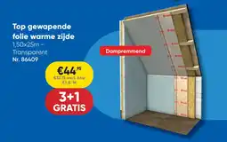 Toolstation Pandser Top gewapende Folie Warme Zijde aanbieding