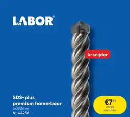 Toolstation Labor SDS plus premium hamerboor aanbieding