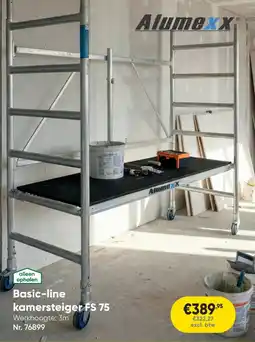 Toolstation Alumexx Basic-line kamersteiger FS 75 aanbieding