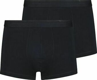 HEMA Herenboxers Kort Real Lasting Cotton - 2 Stuks Donkerblauw (donkerblauw)