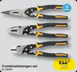 Toolstation Combinatietangen set aanbieding