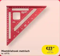 Toolstation Meetdriehoek metrisch aanbieding