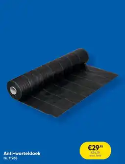 Toolstation Anti-worteldoek aanbieding