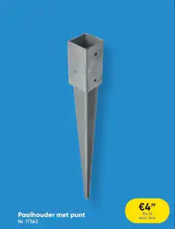 Toolstation Paalhouder met Punt aanbieding