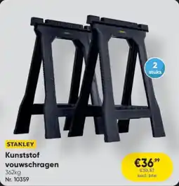 Toolstation Stanley Kunststof Vouwschragen aanbieding