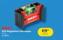 Toolstation Sola GO! Magnetisch Waterpas aanbieding