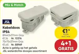 Toolstation JSL Kabeldoos IP54 aanbieding