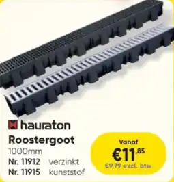 Toolstation Hauraton Roostergoot aanbieding