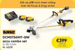 Toolstation DeWalt DCMST561HT-QW Accu Combo Set aanbieding