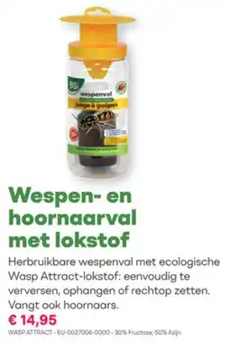 Multi bazar Wespen- en hoornaarval met lokstof aanbieding