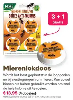 Multi bazar Mierenlokdoos aanbieding