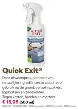 Multi bazar Quick Exit aanbieding