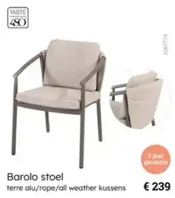Multi bazar Barolo stoel aanbieding