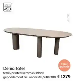 Multi bazar Denia tafel aanbieding