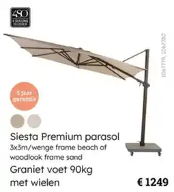 Multi bazar Siesta Premium Parasol aanbieding