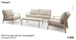 Multi bazar Tierra Monti Lounge Sofa Set aanbieding