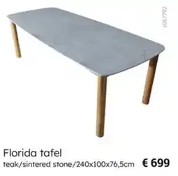 Multi bazar Florida Tafel aanbieding