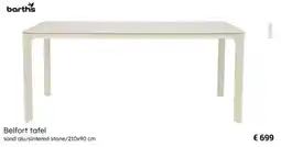 Multi bazar Barth's Belfort Tafel aanbieding