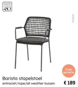 Multi bazar Barista Stapelstoel aanbieding