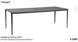 Multi bazar Tierra Elegante Dining Tafel aanbieding