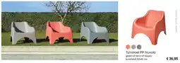 Multi bazar Tuinstoel PP Nuvola aanbieding