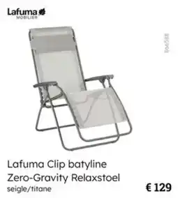Multi bazar Lafuma Clip batyline Zero Gravity Relaxstoel aanbieding