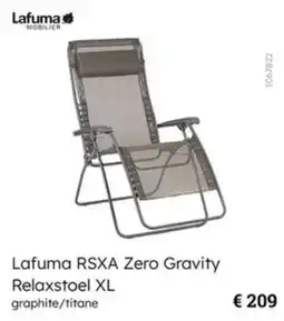 Multi bazar Lafuma RSXA Zero Gravity Relaxstoel XL aanbieding