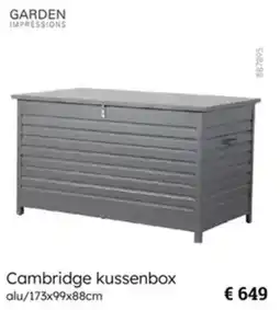 Multi bazar Garden Impressions Cambridge Kussenbox aanbieding