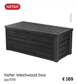 Multi bazar Keter Westwood box aanbieding