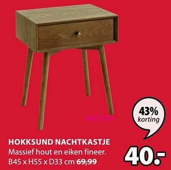 Hokksund nachtkastje