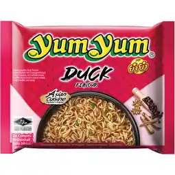 Albert Heijn Yum Yum Duck flavour instant noodles aanbieding