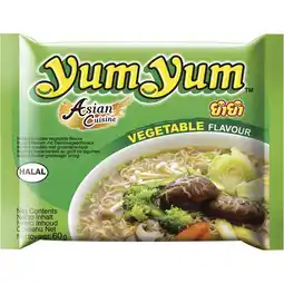 Albert Heijn Yum Yum Vegetable flavour instant noodles aanbieding
