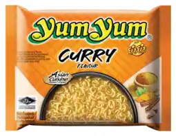 Albert Heijn Yum Yum Curry flavour instant noodles aanbieding
