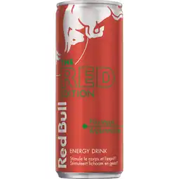 Albert Heijn Red Bull Red edition watermelon bel aanbieding