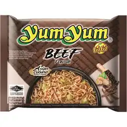 Albert Heijn Yum Yum Beef flavour instant noodles aanbieding