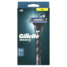 Albert Heijn Gillette Mach3 handle + 3 scheermesjes aanbieding