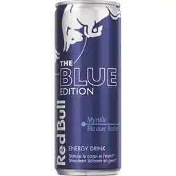 Albert Heijn Red Bull Blue edition bel aanbieding