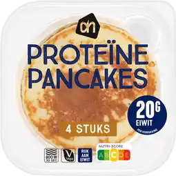 Albert Heijn AH Proteïne pancakes 4 stuks aanbieding