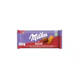 Albert Heijn Milka Chocoladereep lotus biscoff aanbieding