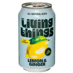Albert Heijn Living Things Lemon & ginger aanbieding