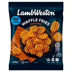 Albert Heijn LambWeston Waffle fries seasoned aanbieding