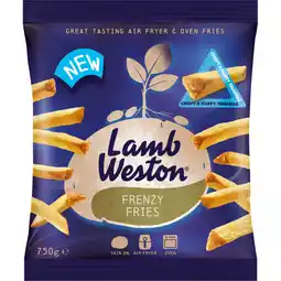 Albert Heijn LambWeston Frenzy fries natural aanbieding