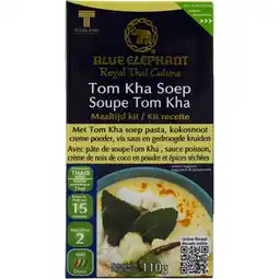 Albert Heijn Blue Elephant Tom kha soep maaltijd kit aanbieding