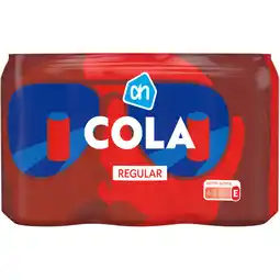 Albert Heijn AH Cola regular 6-pack aanbieding