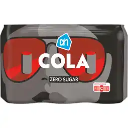 Albert Heijn AH Cola zero sugar 6-pack aanbieding