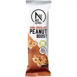 Albert Heijn NXT Level Peanut boost dark chocolate aanbieding